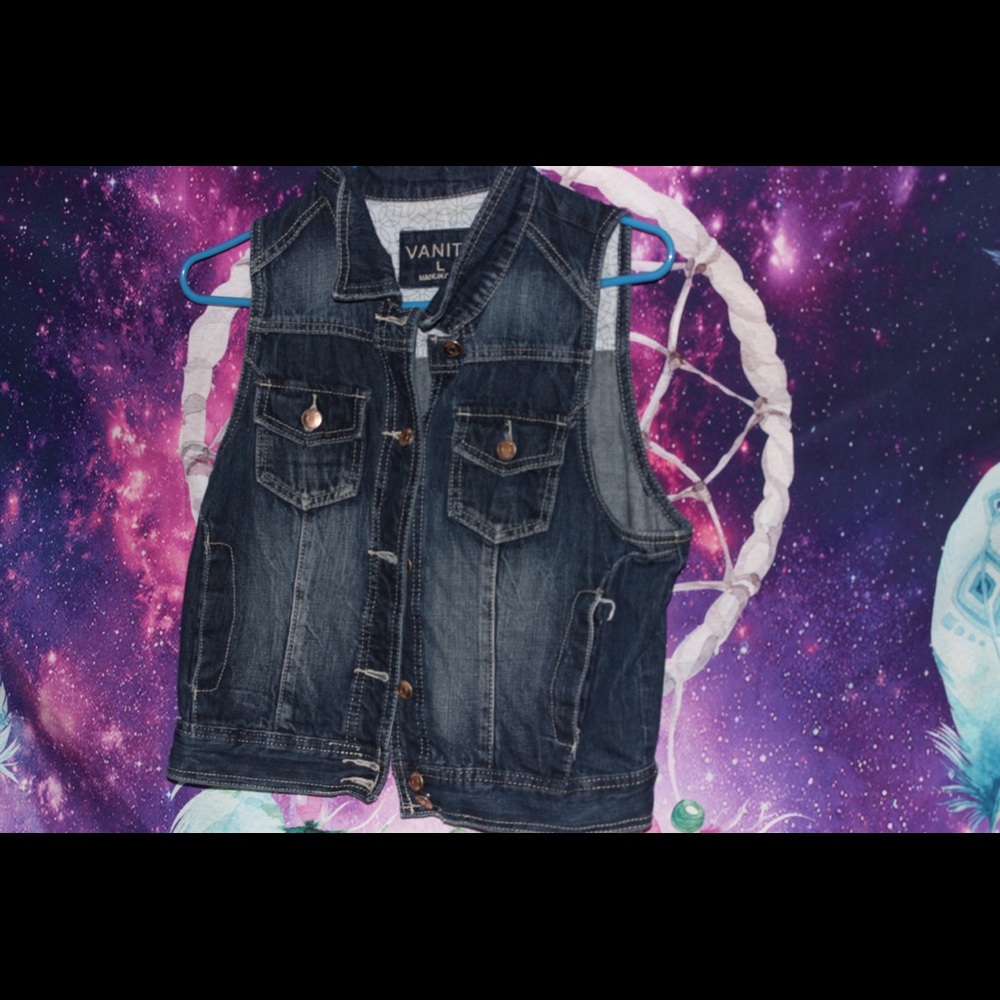 Denim vest